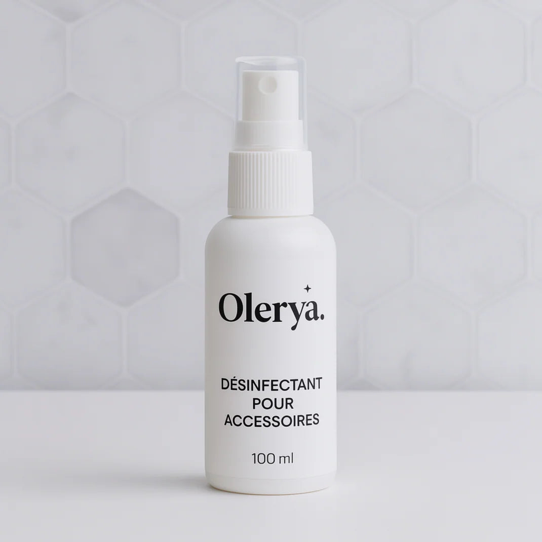 Spray désinfectant pour accessoires